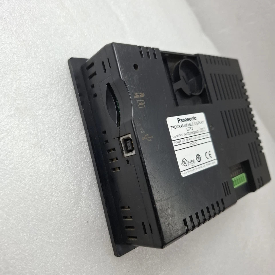 Panasonic GT32 AIG32MQ02D Programmable Display 24VDC AIG32MQ02D Tested as Photo